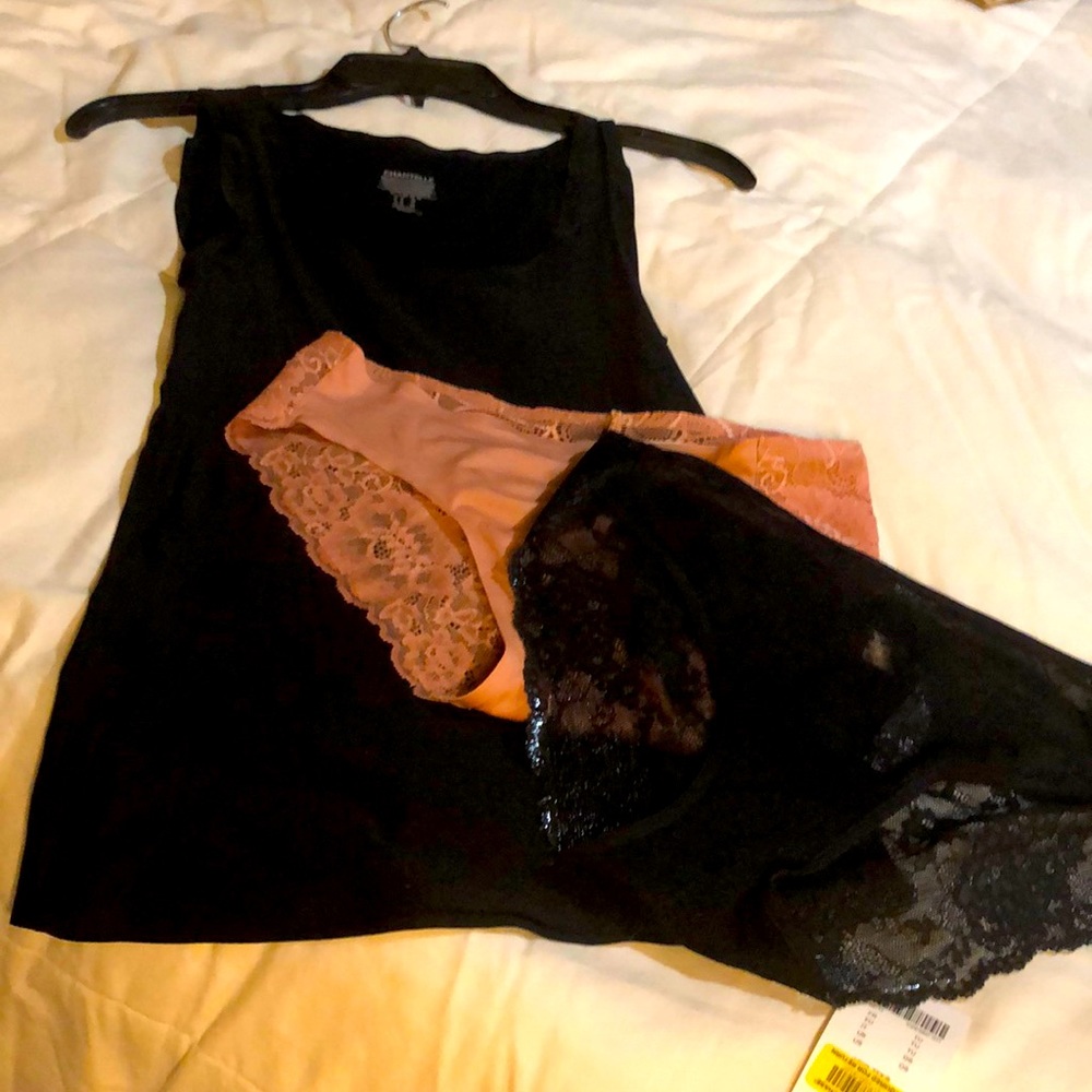 Soma panties. Chantelle camisole.
